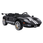 Elektrické autíčko Ford GT - dvojmiestne, čierne